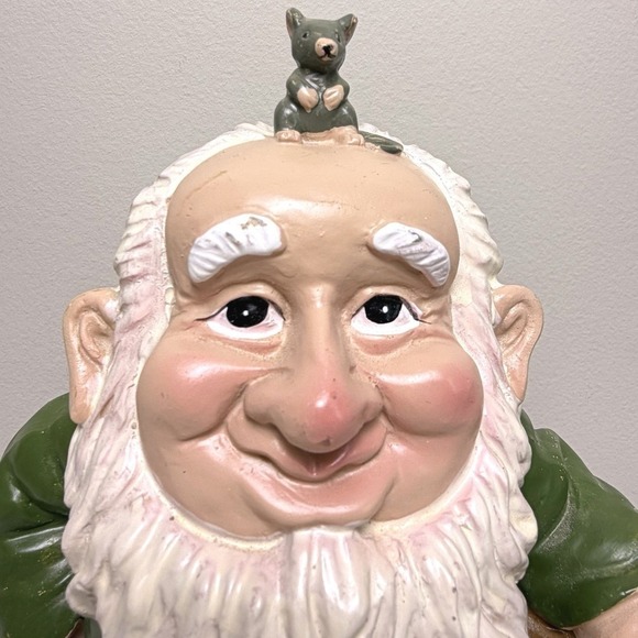 Garden Greater Gnome Sweet Gnome + Winter Hat 10" Outdoor Home Decor - Picture 3 of 13